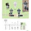 Outdoor wall light and lawn light