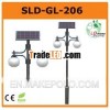 SLD-GL-206 tabletop solar garden light 24v led garden light 5w led light garden spot light