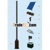 Energy saving 4 meters solar led street light