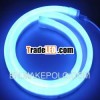 220v blue outdoor led neon flex tube light (size14*26 mm, 80leds/m)