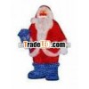 EXW hot artificial sale waterproof 3D Led gharry with santa claus Hot sale!!!