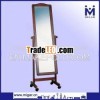 Flexible Pine Solid Wood Cheval Mirror Stand MGM-3064B