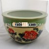 Chinese Porcelain Fish Bowl Hand Painted Colorful penoy WRYHC10
