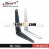 Metal floating shelf bracket
