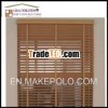 35mm solid basswood slats ladder tape cord tilt 35mm basswood blinds