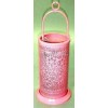 Lantern Made of iron With Pink Powder Coated Finish