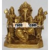 Brass Statue Lord Ganesh Antique finish