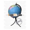 globe with metal stand,  table world globe,  floor standing globe