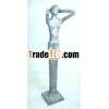 Decorative Statu Made of Aluminum With Matt Finish