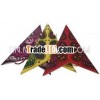 Packed set of 100 printed paper star lantern