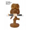 wooden owl