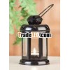 Hanging T.Light Lantern With Black Powder Coated Finish