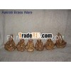 Ganesh Music Set Brass Statue