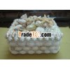 lacquer white box - seashell box for home decoration
