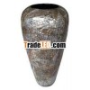 Ceramic lacquer vase inlaid M.O.P