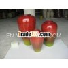 Set of 3 bamboo colorful vases handmade vase decor