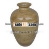 Cheap beautyful lacquer vase-Bamboo vase from Vietnam,  coiled bamboo vase for decoration