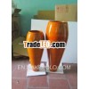 Vietnam vases orange,  bamboo vase,  bambooware products from Vietnam