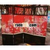 Floral Display Folding Room Divider