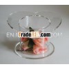 HEART SHAPE TILTED ACRYLIC CAKE SEPARATOR