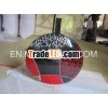 Lacquer Vase With Colorful Design