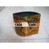 Unique shaped artistic handicrafts flower lacquer vase