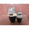 Cheap and high quality ceramic-lacquer vase for decoration made in Vietnam