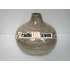 Bamboo Home Decor Vase Natural Low Vase Handicraft