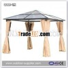 polycarbonate gazebo aluminum