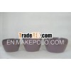 Square ceramic color glazed flower planter