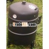 Zinc Outdoor Kitchen Club Charcoal Barbecue Black Grill BG-44S