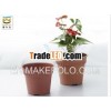 Rounded flower pot & nursery planting pot &Plastic flower POTS