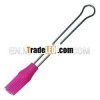 Non-stick portable stainless steel handle silicone safety BBQ brush