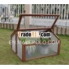 wooden greenhouse