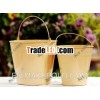 one color coated metal bucket for garden