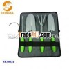 4pcs stainless steel garden tools in bag