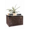 Rectangular Large Metal Planter With Two Handle