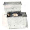 Rect. Planter Made of Iron With Galvanize Finish