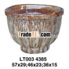 Outdoor Glazed Garden Ceramic Pot