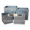 AOA Galvanized zinc vase, Galvanized zinc watering can ,  Zinc Pot Planter,  zinc planter for garden