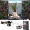 Vertical green garden wall system