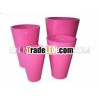 Pink Zinc Pot