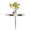 ZINC GARDEN SPRINKLER WITH ONE-WAY METAL SPIKE