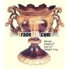 High Quality decorative planter bronze statues