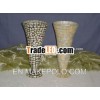Mosaic Glass Flower Vases