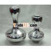 Tall Aluminum Vases