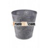 Metal Planters With Designer Body Patina Finish