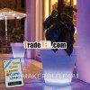 LED illuminate glowing flower pot Elefante by BlissDesign