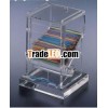 modern clear acrylic toothpick dispenser