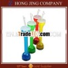 Flashing led yard glass